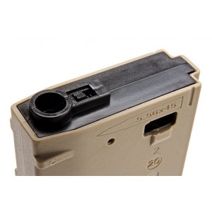Магазин механический Arcturus DMAG M4/M16 30/130rds Variable-Cap EMM FDE MAG-MS-TN